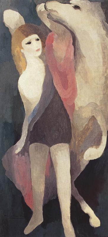 Marie Laurencin Female and white horse china oil painting image